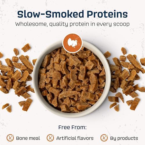 Natural Dog Food - Slow-Roasted Turkey Bowl with Ancient Grains, Vegetables & Fruits - Ideal Wet/Dry Meal or Premium Dog Food Toppers for Picky Eaters (6 oz)