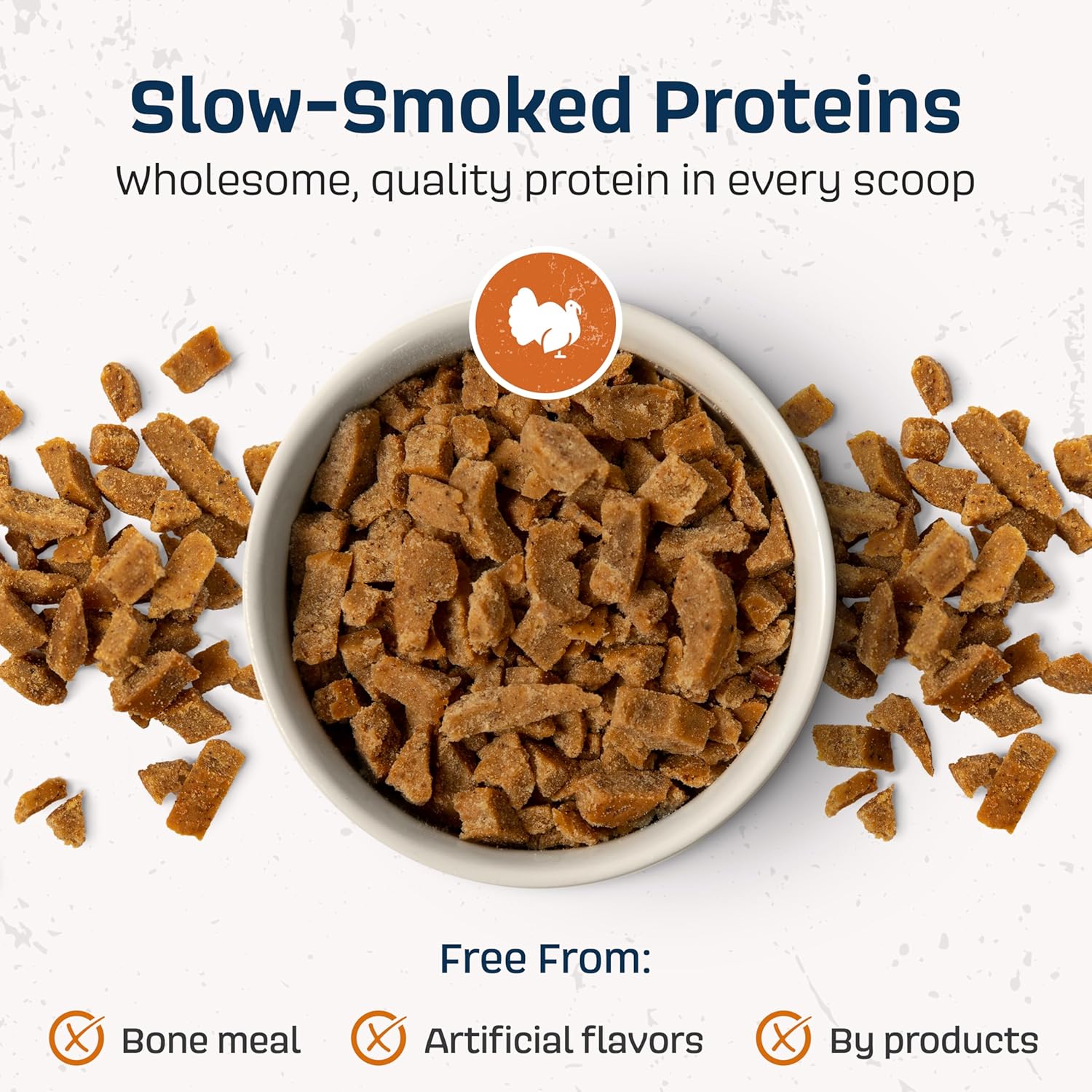 Natural Dog Food - Slow-Roasted Turkey Bowl with Ancient Grains, Vegetables & Fruits - Ideal Wet/Dry Meal or Premium Dog Food Toppers for Picky Eaters (4 lbs)
